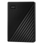 External HDD, WESTERN DIGITAL, My Passport, 6TB, USB 2.0, USB 3.2, Black, WDBR9S0060BBK-WESN