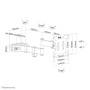 TV SET ACC POLE MOUNT 17-32/FL40-450BL11 NEOMOUNTS