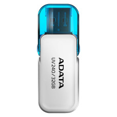 MEMORY DRIVE FLASH USB2 32GB/WHITE AUV240-32G-RWH ADATA MEMORY DRIVE FLASH USB2 32GB/WHITE AUV240-32G-RWH ADATA