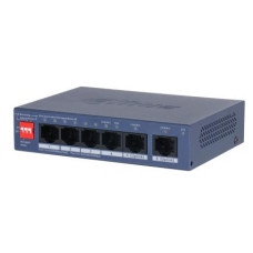 Switch, DAHUA, CS4006-4ET2GT-36, Switch type Managed, Switch layer L2, Form factor Desktop/Wall-Mounting, 6xRJ-45 ports, RJ-45 Ports Type Gigabit Ethernet (10/100/1000), 4xFast Ethernet (copper) ports quantity, 2xGigabit Ethernet (copper) ports quantity, 