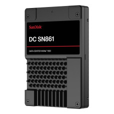 SSD, SANDISK, DC SN861, 1920 GB, PCI Express 5.0, NVMe Yes, Write speed 3600 MB/s, Read speed 13700 MB/s, U.2, MTBF 2500000 h, WUS6BA119PSP9X30TS2525