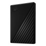 External HDD, WESTERN DIGITAL, My Passport, 4TB, USB 2.0, USB 3.0, USB 3.2, Colour Black, WDBPKJ0040BBK-WESN