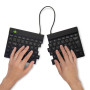 KEYBOARD WRL COMPACT BREAK/BLACK RGOSBUKWLBL R-GO TOOLS