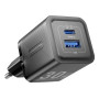 MOBILE CHARGER WALL 30W USB-C/2P BLACK FEQB0-EU VENTION
