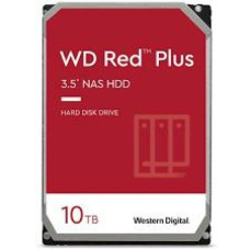 HDD, WESTERN DIGITAL, Red Plus, 10TB, SATA 3.0, 256 MB, 7200 rpm, 3,5, WD101EFBX