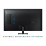 LCD Monitor, SAMSUNG, S43DM702UU, 43, TV Tuner/Smart/4K, Panel VA, 3840x2160, 16:9, 60Hz, 4 ms, Speakers, Colour Black, LS43DM702UUXDU