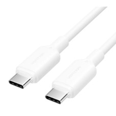 CABLE USB-C TO USB-C/1M WHITE TRCWF VENTION