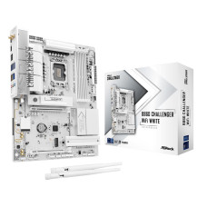 Mainboard, ASROCK, Intel B860, LGA 1851 (Socket V1), ATX, RAM DDR5-SDRAM, 4xSlots, Wi-Fi Yes, Bluetooth Yes, 1xNumber of M.2 (M) slots, B860CHALLENGERWIFIWH