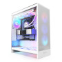Case, NZXT, H7 Flow RGB, MidiTower, ATX, EATX, MicroATX, MiniITX, Colour White, CM-H72FW-R1