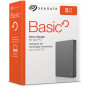 External HDD, SEAGATE, Basic, 5TB, USB 3.0, STJL5000400