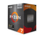 CPU, AMD, AMD RyzenT 7, 5800X3D, 3.4 GHz, 8xCores, Cache 96 MB, Socket Socket AM4, TDP 105 W, Box, 100-100000651POF