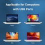 I/O HUB USB2.0 3PORT/0.15M CHPBB VENTION