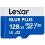 MEMORY MICRO SDXC 128GB UHS-I/W/A LMSBLPL128G-BNANG LEXAR