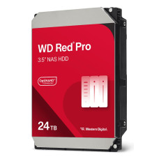 HDD, WESTERN DIGITAL, Red Pro, 24 TB, Serial ATA, 7200 RPM, 3.5 , WD241KFGX