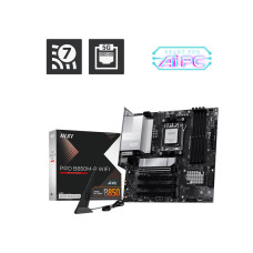 Mainboard, MSI, AMD B850, SAM5, Micro-ATX, Memory DDR5, Memory slots 4, PROB850M-PWIFI