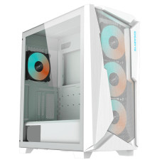 Case, GIGABYTE, C301GW V2, MidiTower, Case product features Transparent panel, Not included, ATX, EATX, MicroATX, MiniITX, Colour White, C301GWV2