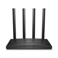 Wireless Router, TP-LINK, Wireless Router, 1200 Mbps, Wi-Fi 5, 1 WAN, 4x10/100/1000M, Number of antennas 4, ARCHERC6V4