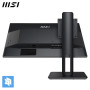 LCD Monitor, MSI, PRO MP245PG, 23.8, Business, Panel IPS, 1920x1080, 16:9, 100Hz, Matte, 1 ms, Swivel, Pivot, Height adjustable, Tilt, Colour Black, PROMP245PG
