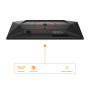 LCD Monitor, AOC, 24.5 , 2560 x 1440 pixels, Quad HD, Native aspect ratio 16:9, LED, Flat, Q25G4SR