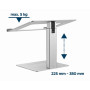 NB ACC RISER STAND ADJUSTABLE/SILVER NBS-D1-02 GEMBIRD