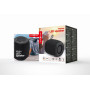 Portable Speaker, GEMBIRD, Black, Portable/Wireless, 1xUSB-C, Bluetooth, SPK-BT-LED-03-BK