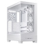 Case, ASUS, ASUS A31 PLUS Case, MidiTower, Case product features Transparent panel, ATX, BTX, MicroATX, MiniITX, Colour White, A31PLUSTGARGBWHITE