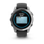 SMARTWATCH FENIX E/STEEL/BLCK 010-03025-00 GARMIN