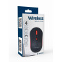 MOUSE USB OPTICAL WRL BLACK/RED MUSW-4B-03-R GEMBIRD