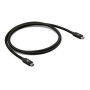 CABLE USB-C TO USB-C 1.2M/BLACK CAC-1570 CLUB3D