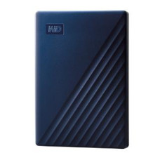 External HDD, WESTERN DIGITAL, 5000 GB, Colour Blue, WDBA2F0050BBL-WESN