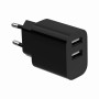 CHARGER USB UNIVERSAL BLACK/2P TA-UC-2A12-01-BK GEMBIRD