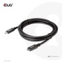 CABLE USB-C TO USB-C 2M/M/F CAC-1529 CLUB3D CABLE USB-C TO USB-C 2M/M/F CAC-1529 CLUB3D