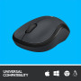 MOUSE USB OPTICAL WRL M220/SILENT B/G 910-004878 LOGITECH