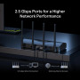 Wireless Router, MERCUSYS, Router, 3600 Mbps, Number of antennas 4, MR27BE