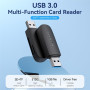 MEMORY READER USB3.0/SD/TF CLGB0 VENTION