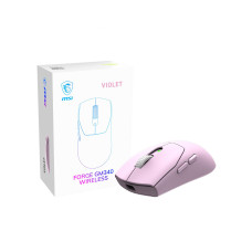 MOUSE USB OPTICAL WRL GAMING/FORGE GM340 WRL VIOLET MSI MOUSE USB OPTICAL WRL GAMING/FORGE GM340 WRL VIOLET MSI