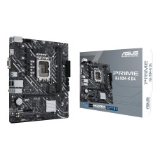 Mainboard, ASUS, Intel H610, LGA1700, MicroATX, Memory DDR4, Memory slots 2, 1xPCI-Express 3.0 1x, 1xPCI-Express 4.0 16x, 1xM.2, 1x15pin D-sub, 1xHDMI, 2xAudio-In, 1xAudio-Out, 4xUSB 2.0, 2xUSB 3.2, 1xPS/2, 1xRJ45, PRIMEH610M-KD4