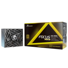 Power Supply, SEASONIC, FOCUS GX ATX 3.0, 850 Watts, Efficiency 80 PLUS GOLD, MTBF 100000 hours, FOCUS-GX-850-V4