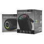 Portable Speaker, GEMBIRD, Black, Portable/Wireless, Bluetooth, SPK-BT-LED-05-BK