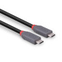 CABLE USB4 240W TYPE C 0.8M/40GBPS ANTHRA LINE 36956 LINDY