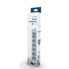 PROTECTOR POWER SURGE 1.8M/6OUTL SPG6-B-6C GEMBIRD