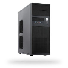 Case, CHIEFTEC, CQ-01B-U3-OP, MidiTower, ATX, MicroATX, Colour Black, CQ-01B-U3-OP