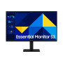 LCD Monitor, SAMSUNG, Essential Monitor S3, 24, Panel IPS, 1920x1080, 16:9, 100Hz, 5 ms, LS24D300GAUXEN