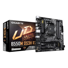 Mainboard, GIGABYTE, AMD B550, SAM4, Micro-ATX, Memory DDR4, Memory slots 4, B550MDS3HR2