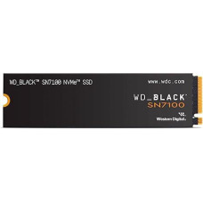 SSD, WESTERN DIGITAL, Black SN7100, 4TB, M.2, NVMe, Write speed 6700 MBytes/sec, Read speed 7000 MBytes/sec, TBW 2400 TB, WDS400T4X0E-00CJA0