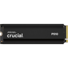 SSD, CRUCIAL, P510, 1TB, M.2, PCIe Gen5, NVMe, TLC, Write speed 9500 MBytes/sec, Read speed 11000 MBytes/sec, TBW 600 TB, CT1000P510SSD5