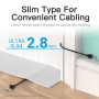 PATCH CABLE CAT.6A UTP/5M BLACK IBIBJ VENTION