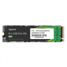 APACER AS2280P4X 512GB PCIE 3.0 NVME, M.2 2880, SSD