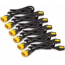 APC POWER CORD KIT (6 EA), LOCKING, C13 TO C14, 1.2M