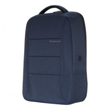 DBRAMANTE1928 CHRISTIANSBORG - RECYCLED BACKPACK 16" - DARK BLUE